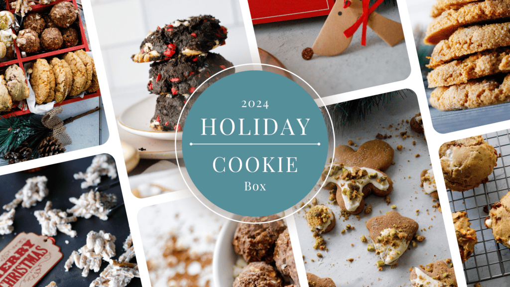 6 holiday cookies perfect for your cookie box, gifting and sharing!