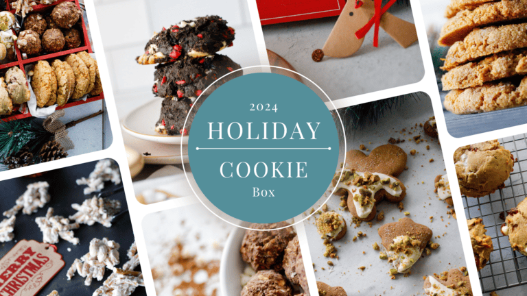6 holiday cookies perfect for your cookie box, gifting and sharing!
