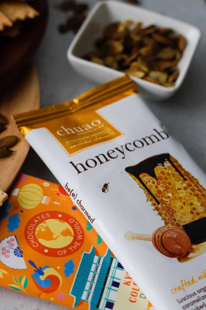 Chuao honeycomb chocolate bar